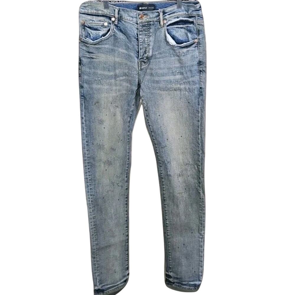 Thrashed Purple Brand Skinny Jeans Womens 10Rx34L P001 Grunge Indie Streetwear